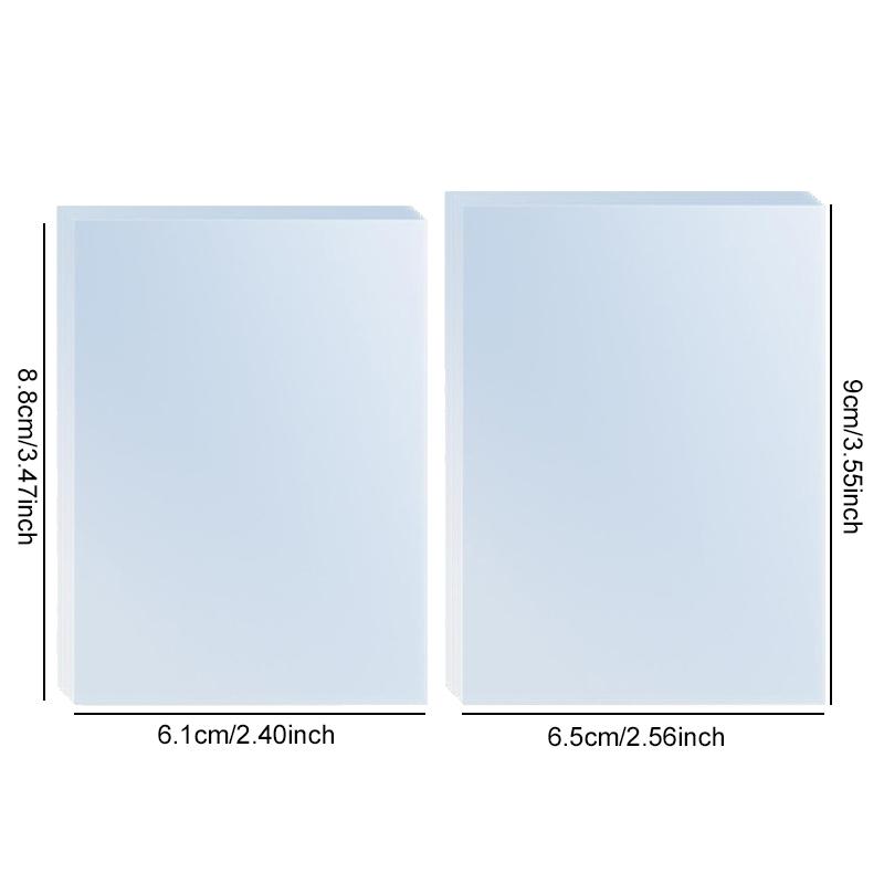 1~5PACK Playing Card Cover Clear Transparent Protector Sleeve Holder for Board Game ID Trading Folder Photo Pouch Kit TMZ