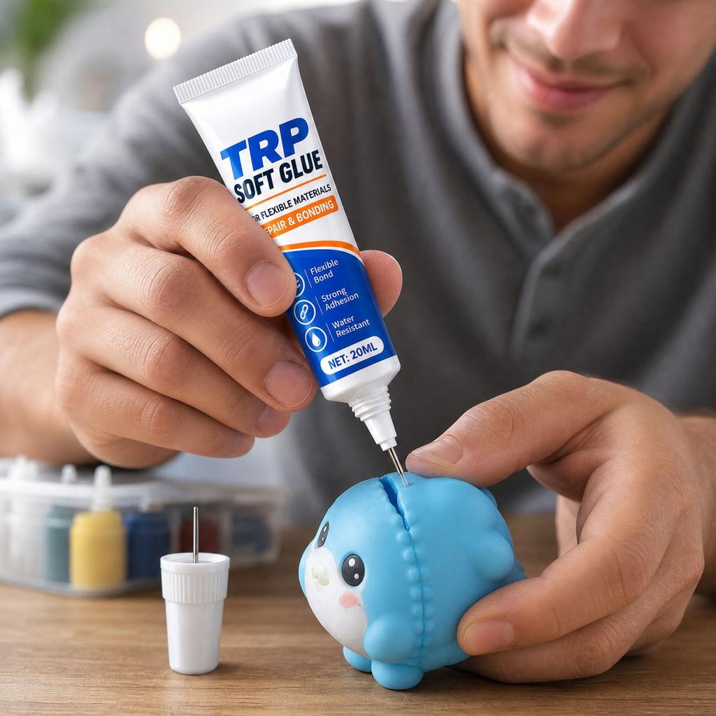 TRP měkký materiál flexibilní adhezivní pasta