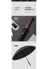 Mido 24 bone reinforced business umbrella, solid wood men's straight pole dual-use windproof double handle long handle umbrella
