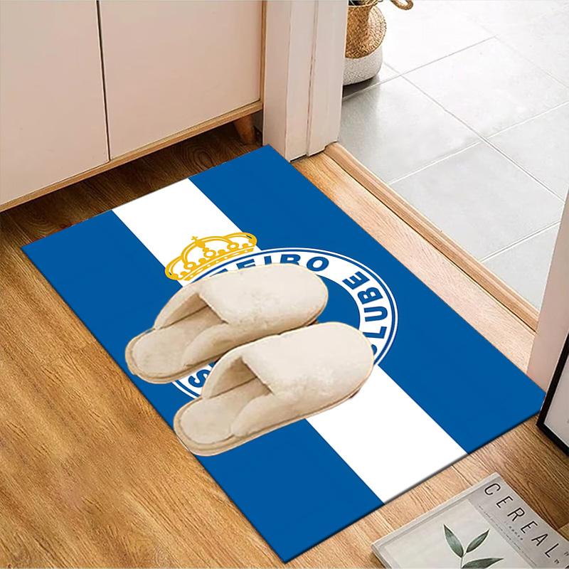 Fc Emblem Printed Office Carpet Chair Cushion  Entryway Rug, Rugs for Living Room, Bedroom Christmas gifts