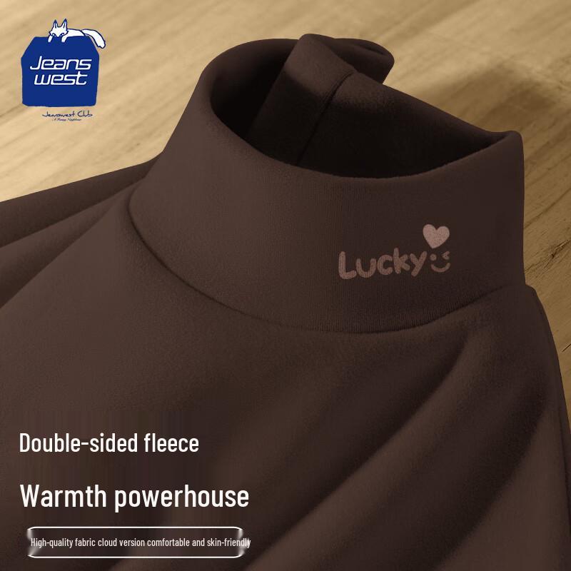 JEANSWEST CLUB Women s Thermal Stand-Collar Base Layer Top XL