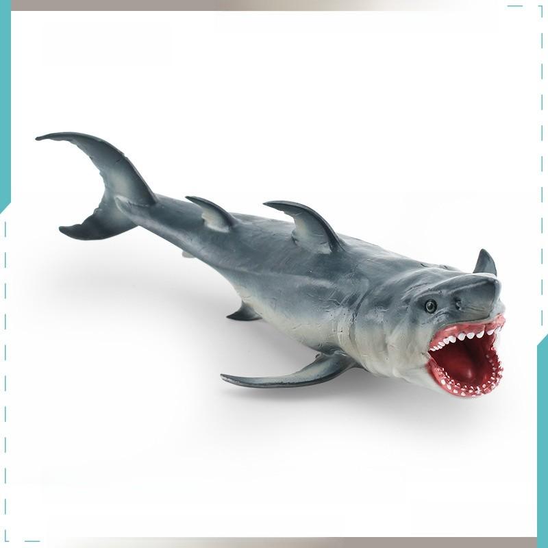 Realistic Shark Pvc Figurine For Childrens Learning And Collection