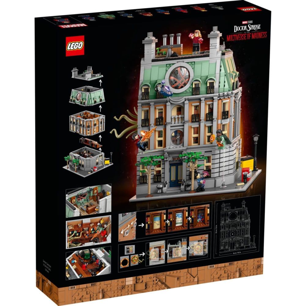 LEGO Super Heroes Marvel Sanctum Sanctorum 76218 Toy Block Present Superhero American Comic House Home Boys Adults