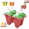 Molde para Cubitos de Hielo Forma de Fruta Bandeja de Hielo para Fiesta de Verano Liberación Fácil Diseño Antiderrames Fabricante de Cubitos de Hielo para Picnic Molde para Paletas Caseras