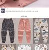 Kids' Cotton Autumn Pajamas: Solid Color Pants for Boys and Girls, Baby & Toddler Base Layer