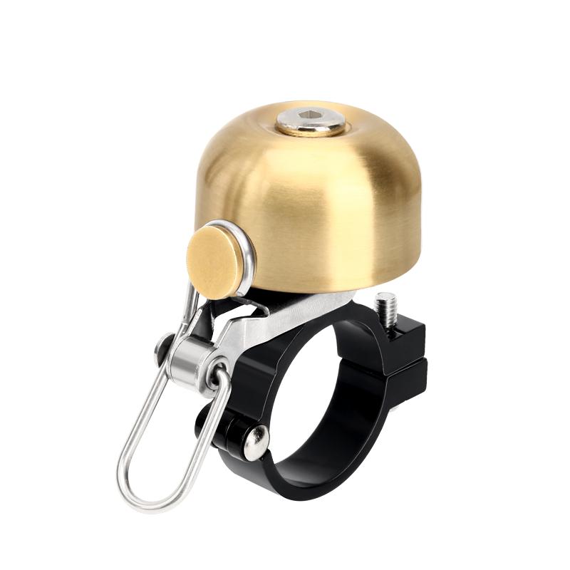 Retro Bicycle Bell Copper Classical Clear Loud Sound MTB Mountain Bike Handlebar Ring Horn Safety Road Cycling Warning Alarm
