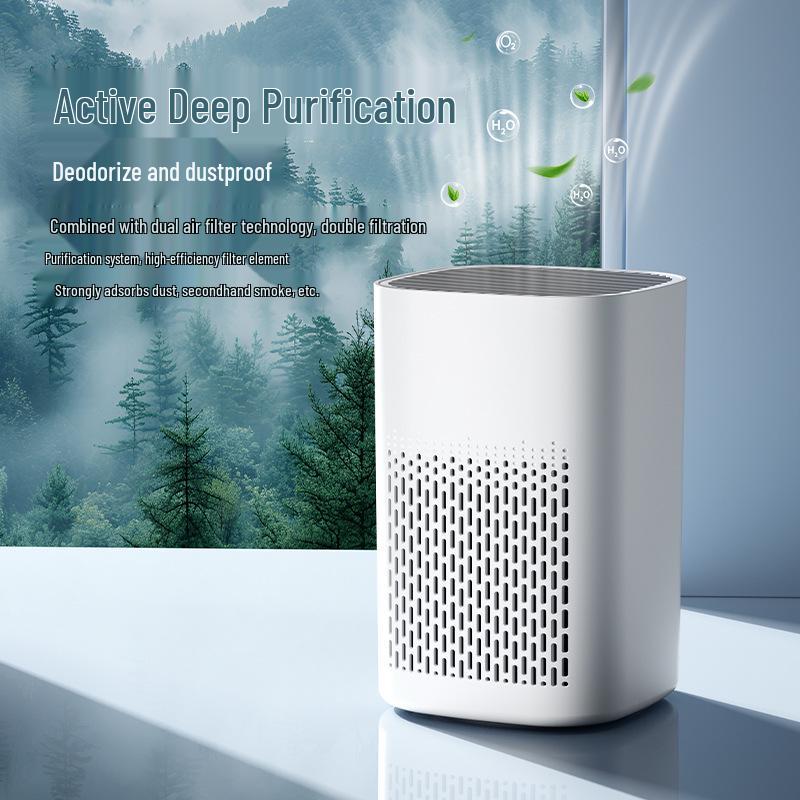 Cross-Border Desktop Air Purifier: Remove Formaldehyde & Dust with Activated Carbon, Portable Air Freshener.