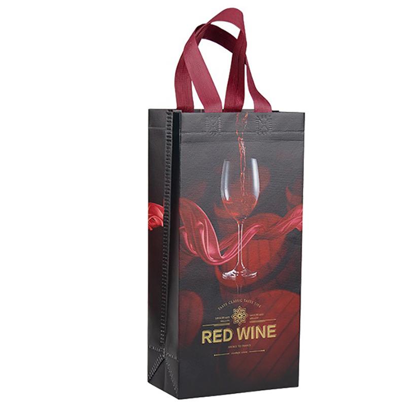 

Утолщенный нетканый винный мешок, одинарный и двойной, упаковка для красного вина, ручная сумка, портативная подарочная упаковка для вина