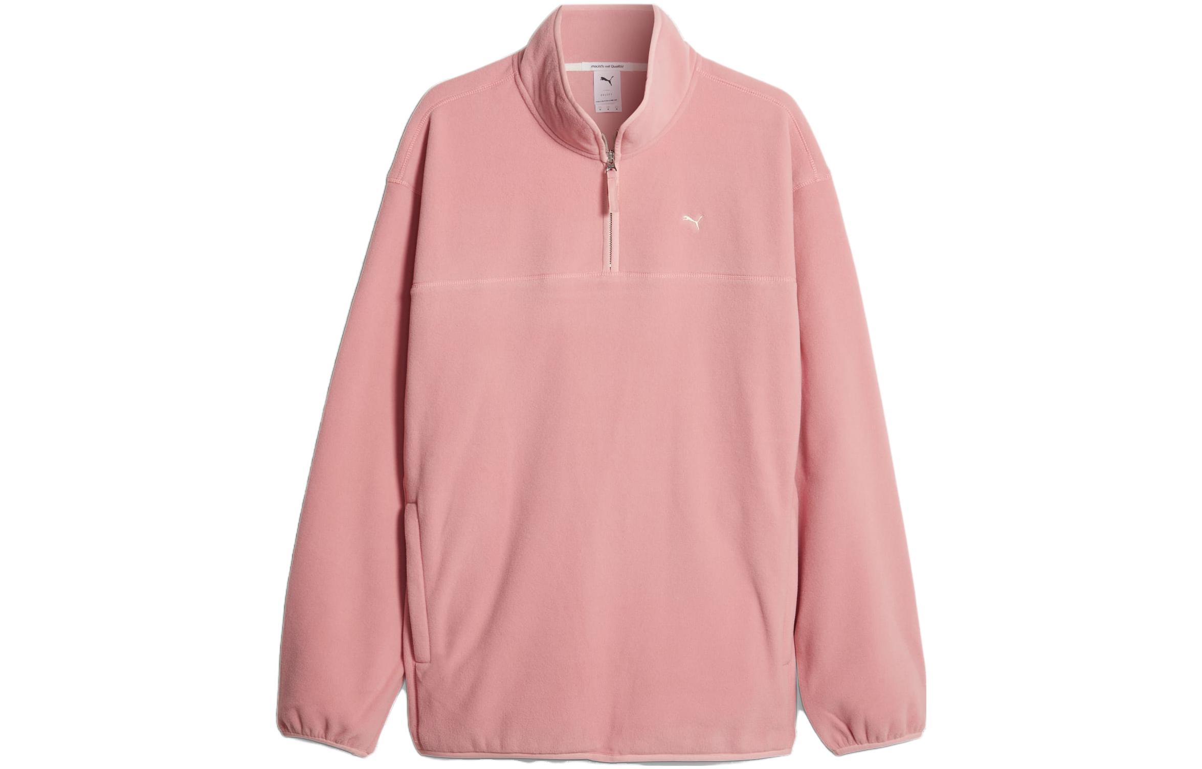PUMA Sweatshirts Unisex Pink Stand Collar Moderate Other 620820-23 L