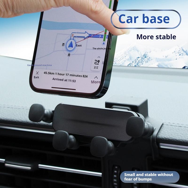 Car Phone Holder For Volkswagen Golf MK7 7 2014-2020 Gravity Stand Mount Support Base Horizontal GPS Mobile Bracket Accessories