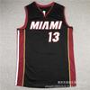 Maglia da Basket Miami Heat Uomo Donna Cotone Cucita Uniforme Squadra NBA Butler Wade Herro City Edition