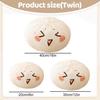 Giant Dumpling Squish Ball Toy, 20cm White Soft Sensory Squeeze Dough Bun – Compatible with Stress Relief & Decompression