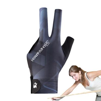 Pool Gloves Billiards Non-Slip Breathable Women Pool Gloves Soft and Lightweight Pool Table Accessories for Women Men Teens