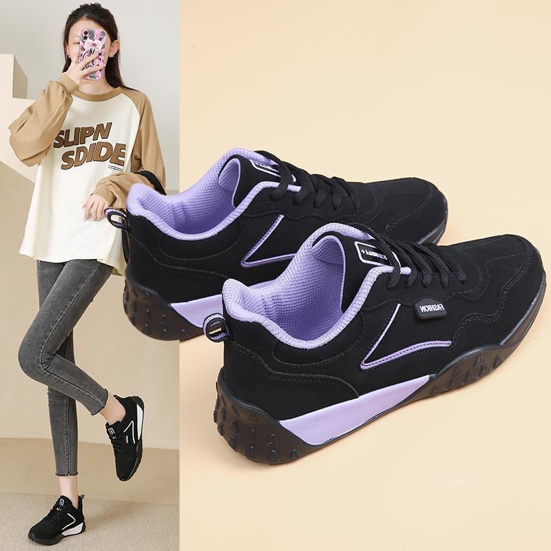 Neue schwarze lässige Sportschuhe rutschfest weichsohlige Reiseschuhe