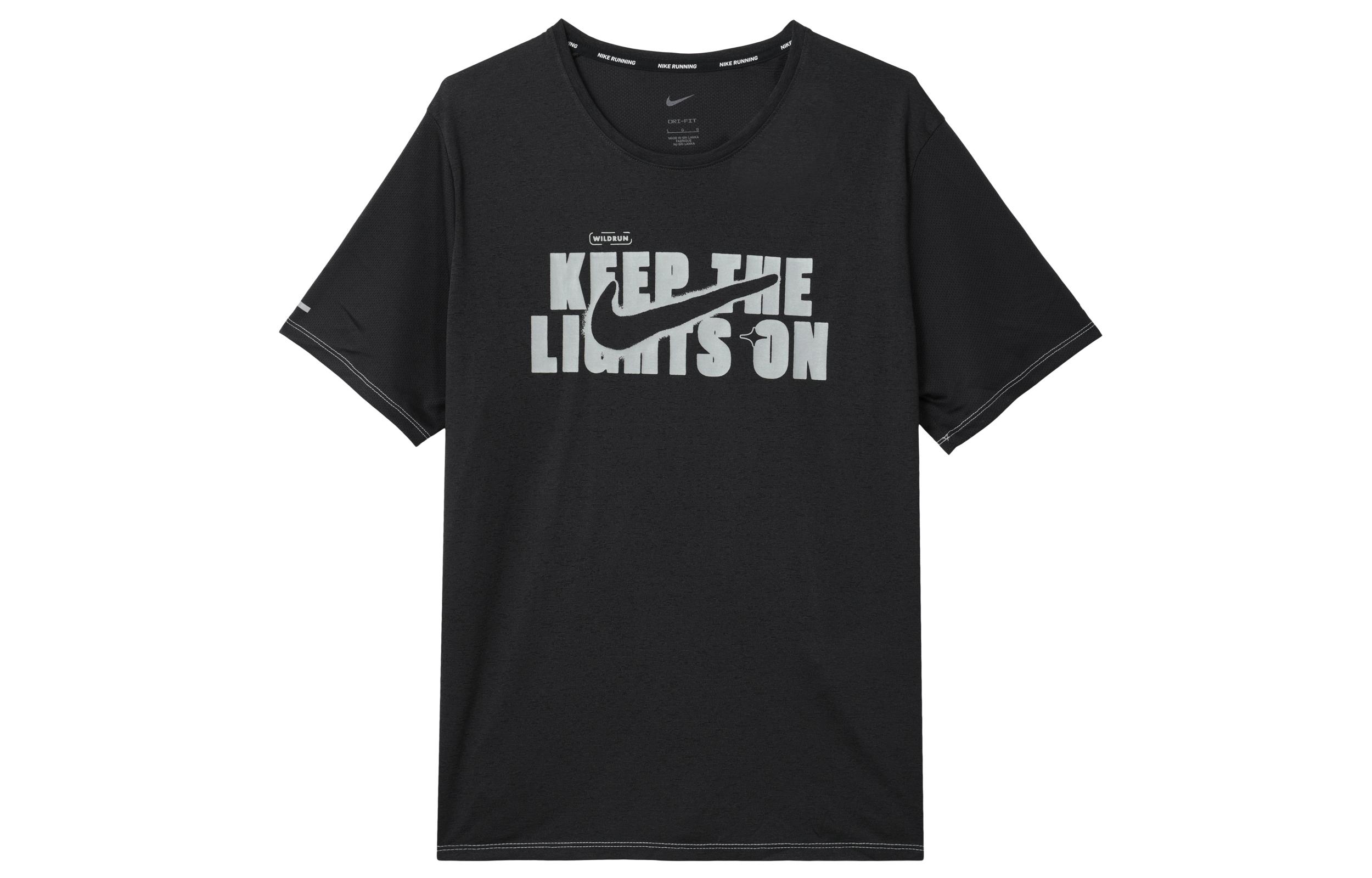 Nike Set-in Sleeve T-Shirt Men s Black DD5277-045 XXL