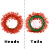 Simulation Flower Port Love Spring Wreath Outdoor Courtyard Door Hanging Decorative Shooting Props