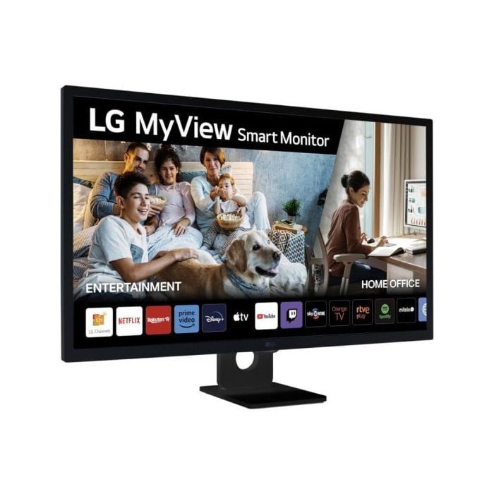 LG 32SR50F-B Smart Monitor 32" IPS Full HD webOS23 Bluetooth Altavoces y Mando a Distancia Negro