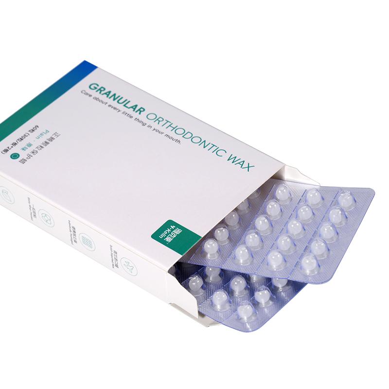 

1 Box Dental Orthodontic Protective Wax Anti-Grinding Individually Packaged Braces Wax Food-Grade Dental Oral Protection Wax