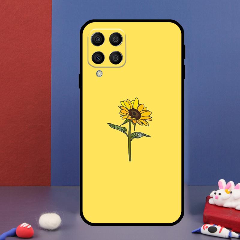 Summer Daisy Sunflower Floral For Samsung Galaxy M12 M13 M33 M23 M53 M15 M55 M31 M51 M14 M34 M54 M20 M32 M52 Phone Case