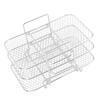 Silver Baking Rack Rectangle Shape Dehydrator Rack Durable Air Fryer Rack  Food Dehydrating