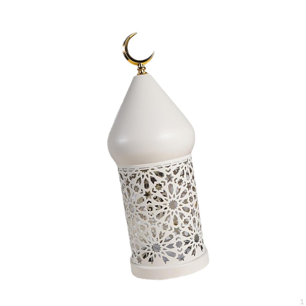 Ramadan-Lampe Dekorative Eisenlaterne für Schreibtisch-Dekoration