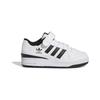 Adidas Forum Low J White Black Kids Sneakers Cloud-White Core-Black IF2651