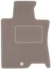 Beige Driver's Mat For: Honda Accord VIII Sedan, Station Wagon, Tourer (2008-2015)
