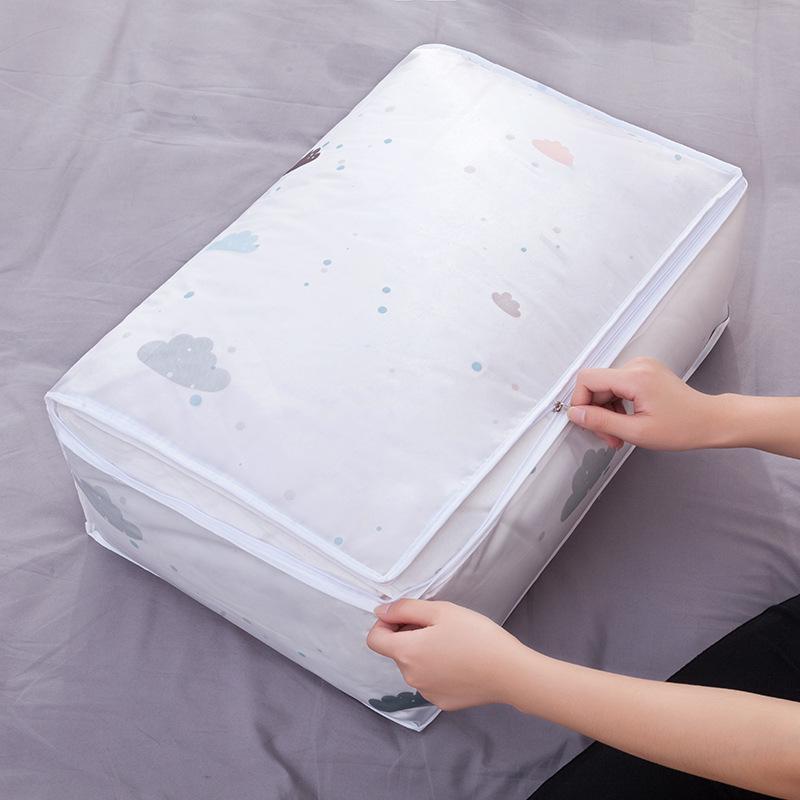 Moisture-Proof Quilted Comforter Storage and Moving Bag - Large Size