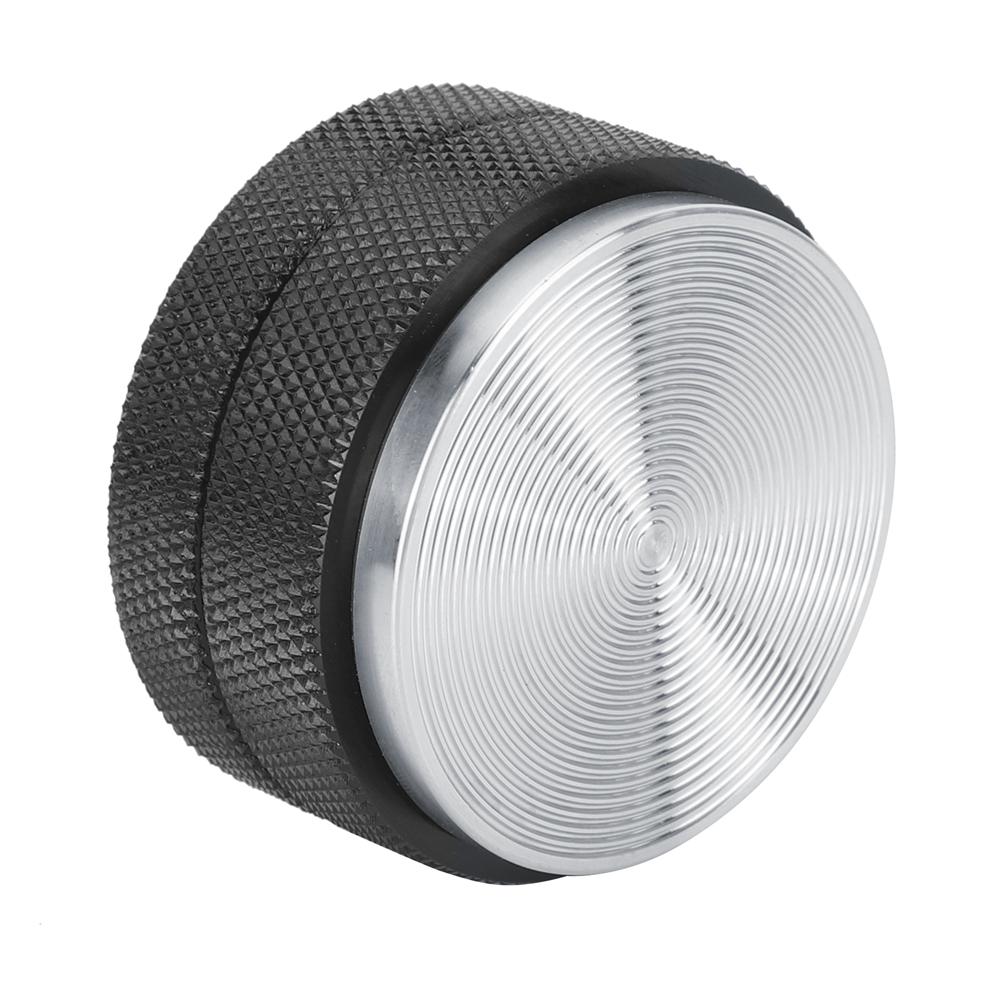58mm Rutschfester Kaffeetamper aus Edelstahl für den gewerblichen Gebrauch(Fadenbasis Schwarz)