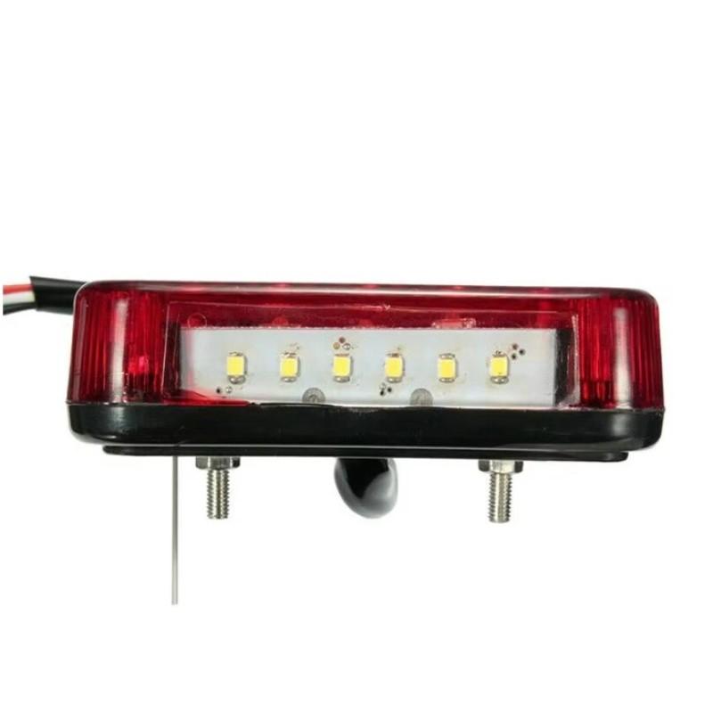12V Trailer Truck 20 LED Taillight Brake Stop Turn Signal Indicator Light Lamp 107x102x30mmTurn Signal 2