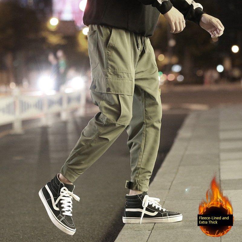 Fashion Brand Spring Street Fashion Handsome Casual Pants All-Matching Work Clothes