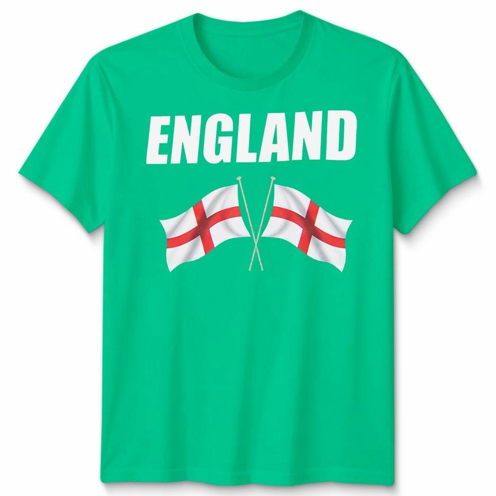 England Unisex Football T Shirt Game Day 2026 Soccer Fans Unofficial Gift Tee S