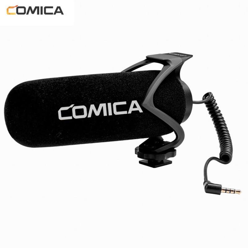 Comica V30LITE Universal Shotgun Microphone for DSLR, Mirrorless Cameras & Phones - Ideal for Vlogging & Low Noise Recording