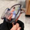 Vintage Square Metal Glitter Frame Reading Glasses Women Anti Blue Light Presbyopia Eyewear Fashion Optical