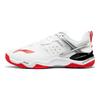 Li Ning OP Tlumící Odolné Nízké Badmintonové Boty Unisex Boty Bílé AYZQ009-8