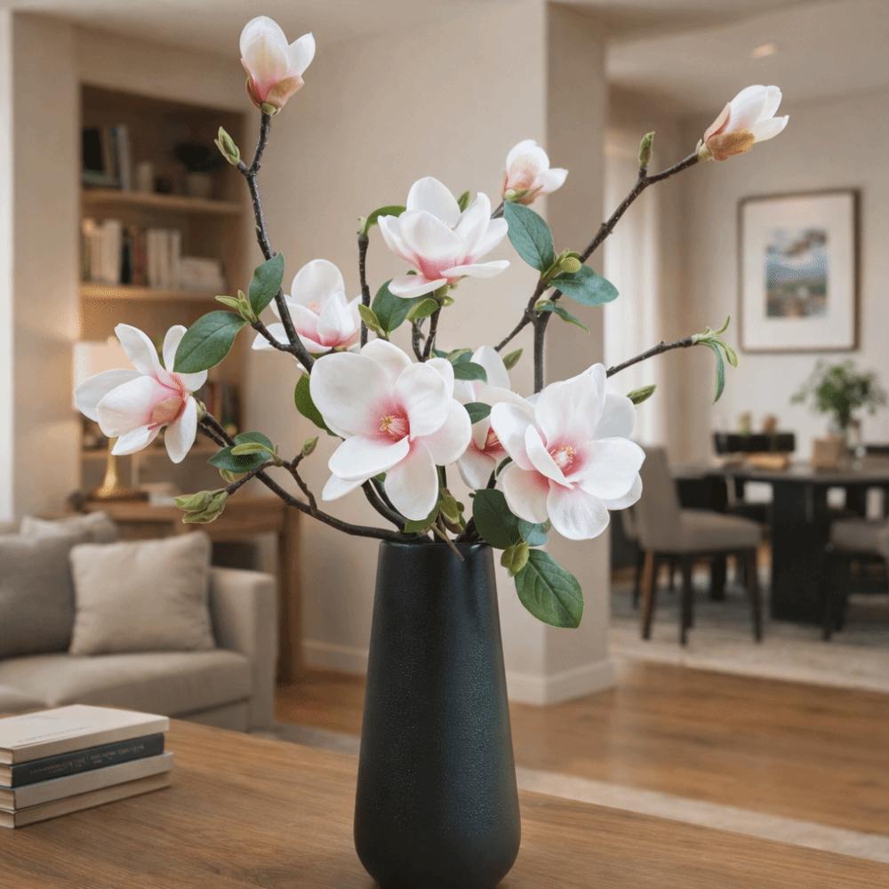 Realistische Haptik Künstliche Orchideenblüten Retro Kunstblumen Pflanze Tischdekoration