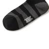 MARGESHERWOOD METAL STRIPE SOCKS_black stripe