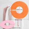 5Pcs Organizing Hangers Clothing Rack Size Dividers DIY Craft Round Garment Labels Wardrobe Separator Plastic