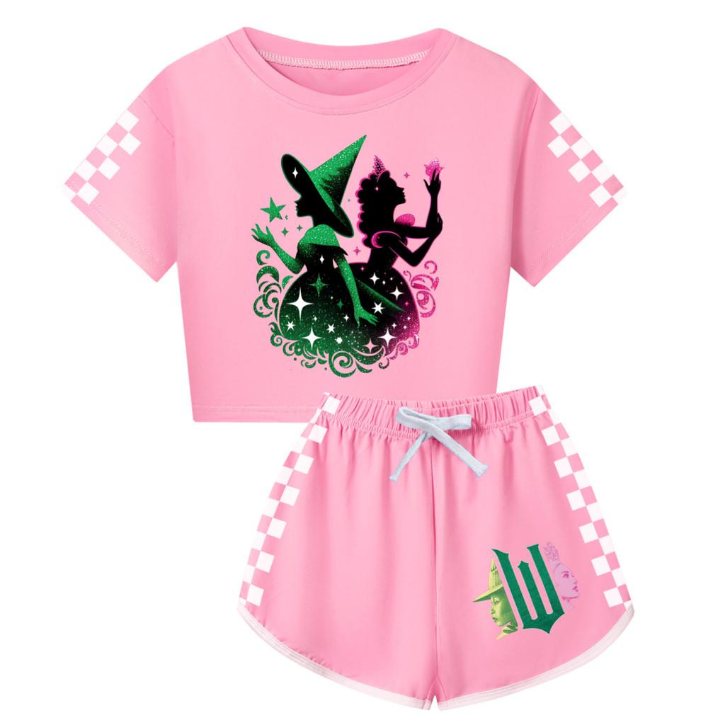 Wicked Toddler Children Cotton Pajama Set With Soft Material For Home And Sleep