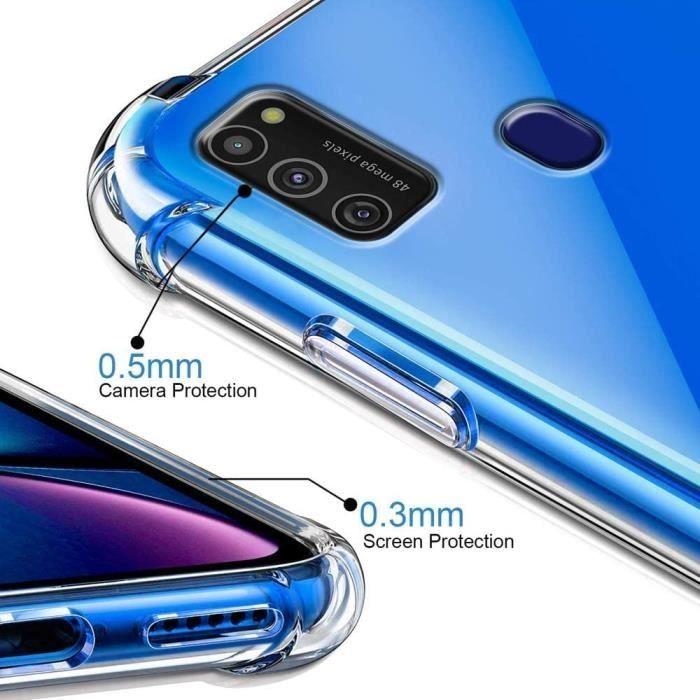 Coque de protection - Samsung - Galaxy A21s - Transparente - Anti-chocs - Souple