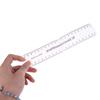 1/5Pcs Universal Reusable Semi Permanent Makeup Guide Ruler Measure Tools Eyebrow Stencil Template Grooming Brow Shaping Styling