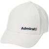 Admiral Golf ADMB5B0900 Brushed Cap, White
