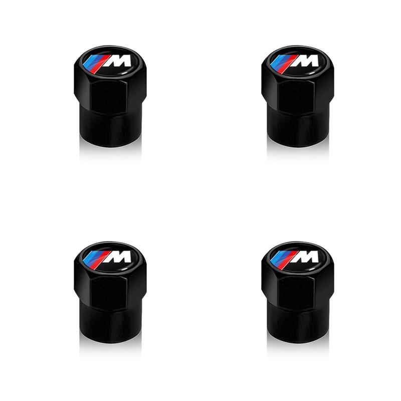 4Pcs Car Wheel Tire Valve Caps Air Stem Covers Accessories For BMW E46 E39 E90 E60 E36 F30 F10 E34 E30 F20 E92 M3 M4 M5 X5 X6