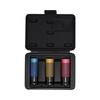 SIGNET 1/2-Inch Drive Wheel Nut Impact Socket Set, 3-Piece (17mm, 19mm, 21mm) with Protective Sleeves, Model 23300