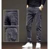 Jeans Primaverili e Autunnali Pantaloni da Uomo Jeans Harem Hip Hop Pantaloni da Uomo Joggers Larghi Denim Casual Pantaloni della Tuta Pantaloni Streetwear Abbigliamento da Uomo