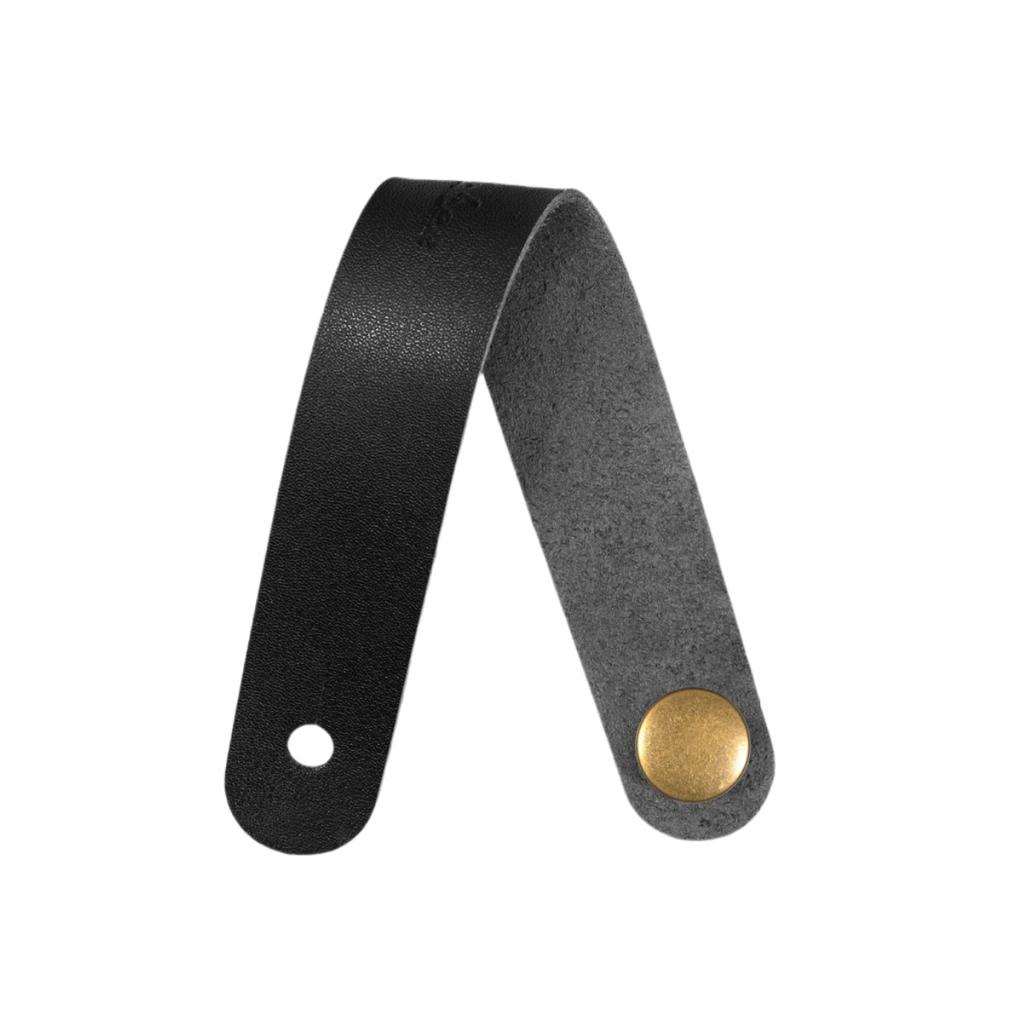 Miwaye Guitar Neck Strap Guitar Leather Strap Holder Button Safe Lock for Ukulele Bass Acoustic Guitar Accessories
