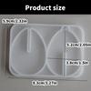 Portable Silicone Mold Jewelry Making Moulds Eggs Hanging Pendant Molds for Creating Cement and Plaster Hanging Art