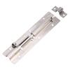 Slide Bolt Latch 6 Inch 304 Stainless Steel Heavy Duty Sliding Bolt Lock Latch for Large Wardrobes Garage Cabinets
