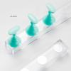 1 Set Colorful Plastic Magnetic Nail Display Stand Tips Holder Beginner Nail Training Board for Practice Manicure Salon