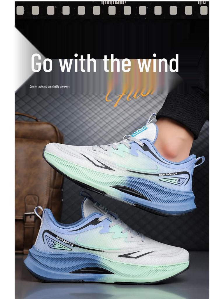 Ultraleichte Atmungsaktive Mesh-Laufschuhe für Herren - Trendiger Sommer-Stil, Ideal für breite Füße